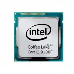 پردازنده اینتل سری Coffee Lake مدل Core i3-9100F بدون جعبه