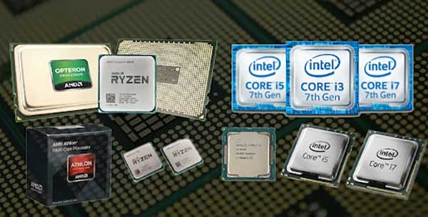 اینتل (Intel) و ای‌ام‌دی (AMD)