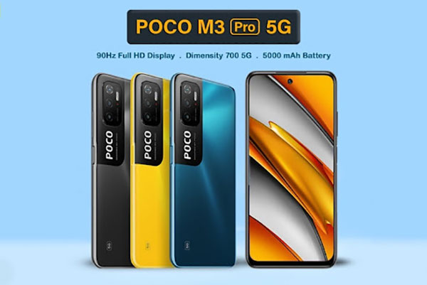 پوکو M3 Pro 5G؛ ارزان‌‌ترین گوشی 5G