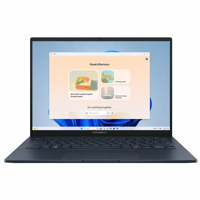 لپ تاپ 14 اینچی ایسوس مدل Zenbook 14 UM3405GA-Ryzen AI 9-465-16GB-2TB SSD-کاستوم شده